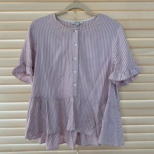 Striped Madewell Top
